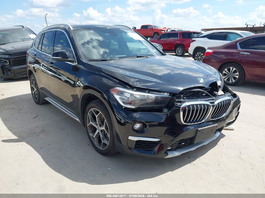2018 BMW X1 VIN WBXHU7C36J5L09436 IAAI salvage auction — FRONT END, Salvage Title, sold $1,650 on 2026-07-28 (photo 1)