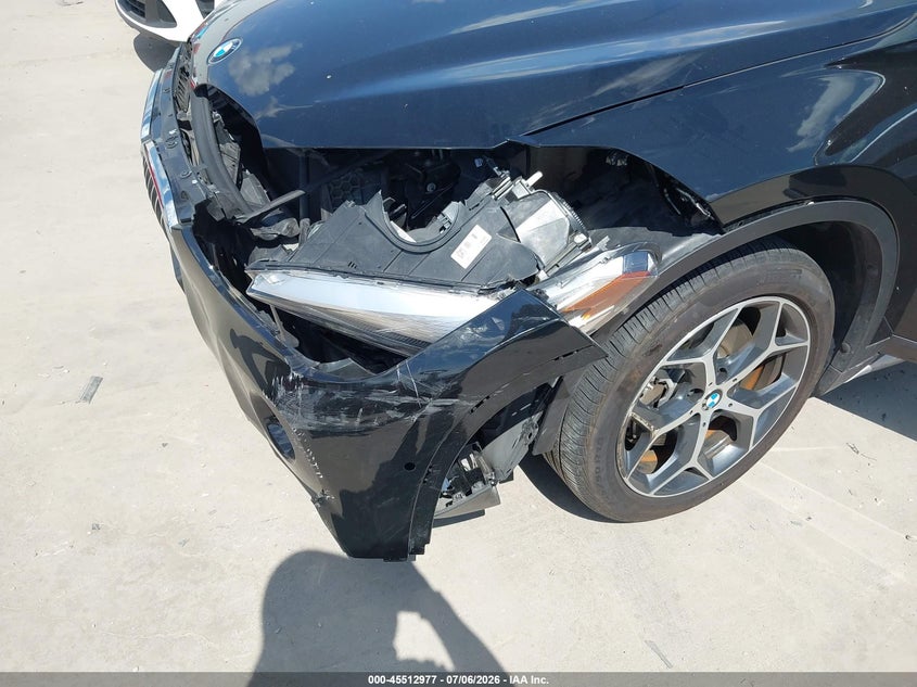2018 BMW X1 VIN WBXHU7C36J5L09436 IAAI salvage auction — FRONT END, Salvage Title, sold $1,650 on 2026-07-28 (photo 6)