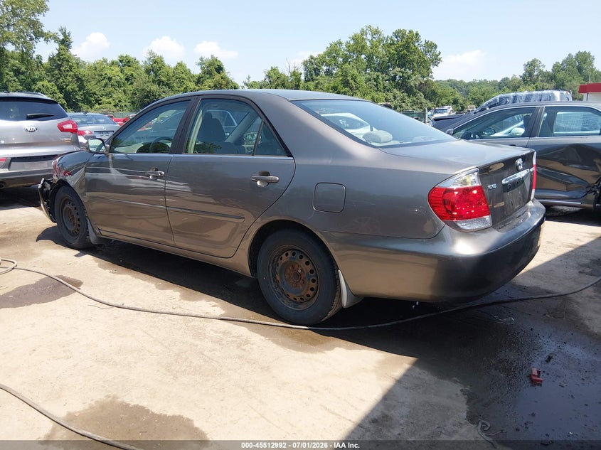 2006 Toyota Camry VIN JTDBE30KX63056676 IAAI salvage auction — FRONT END, Salvage - Greater Than 75% (Maryland), sold $600 on 2026-07-30 (photo 3)