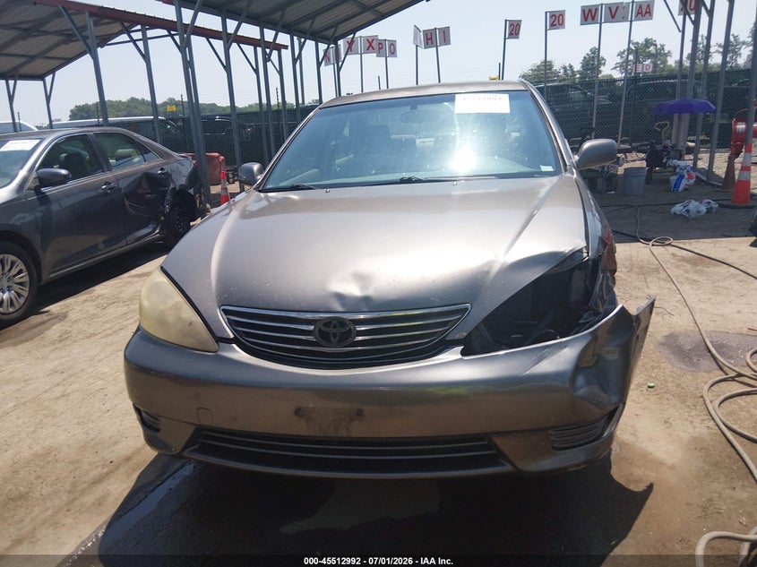 2006 Toyota Camry VIN JTDBE30KX63056676 IAAI salvage auction — FRONT END, Salvage - Greater Than 75% (Maryland), sold $600 on 2026-07-30 (photo 6)