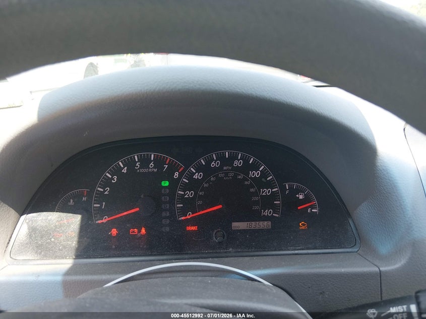 2006 Toyota Camry VIN JTDBE30KX63056676 IAAI salvage auction — FRONT END, Salvage - Greater Than 75% (Maryland), sold $600 on 2026-07-30 (photo 7)
