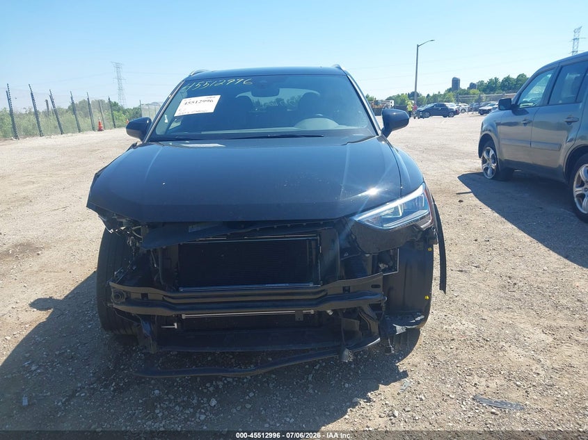 2021 Audi Q3 VIN WA1DECF3XM1014777 IAAI salvage auction — FRONT END, Clear Claim Paid (Wisconsin), sold $5,900 on 2026-08-27 (photo 6)