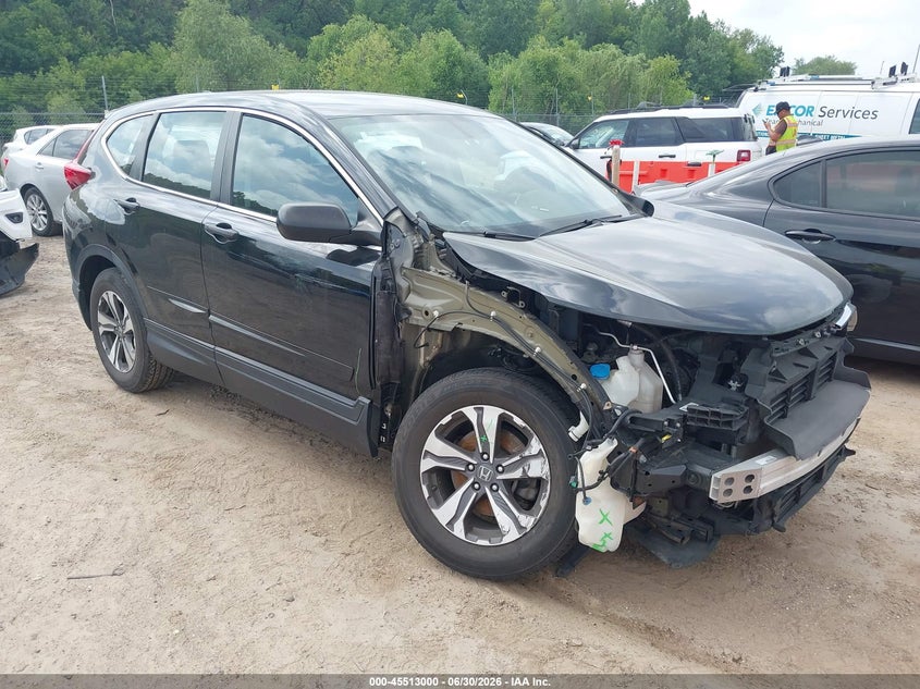 2017 Honda Cr-v VIN 5J6RW6H30HL007722 IAAI salvage auction — RIGHT FRONT, Salvage (Illinois), sold $6,100 on 2026-08-01 (photo 1)