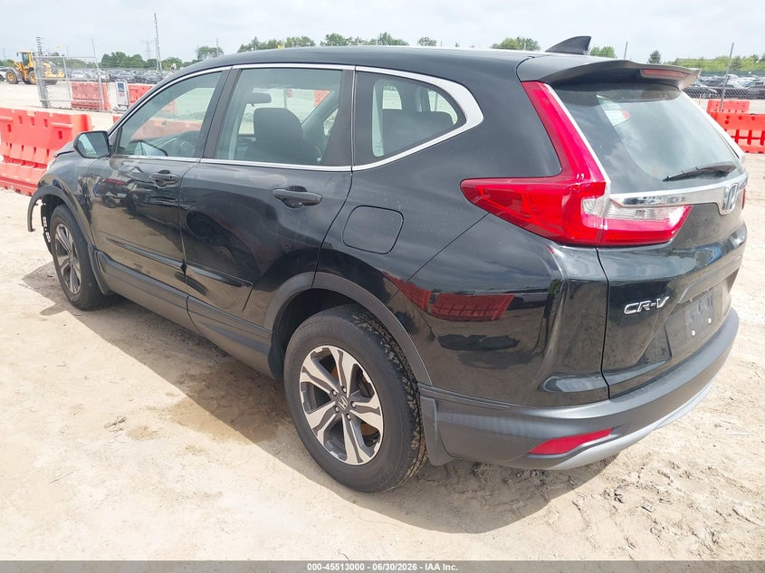 2017 Honda Cr-v VIN 5J6RW6H30HL007722 IAAI salvage auction — RIGHT FRONT, Salvage (Illinois), sold $6,100 on 2026-08-01 (photo 3)