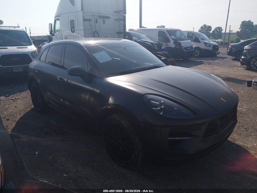 2021 Porsche Macan VIN WP1AG2A58MLB51970 IAAI salvage auction — REAR END, Salvage Title, sold $20,200 on 2026-08-01 (photo 1)