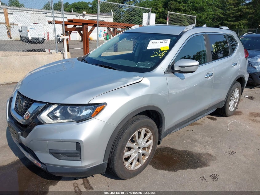 2018 Nissan Rogue VIN JN8AT2MV5JW312850 IAAI salvage auction — SIDE, Salvage Title, sold $2,350 on 2026-07-28 (photo 2)