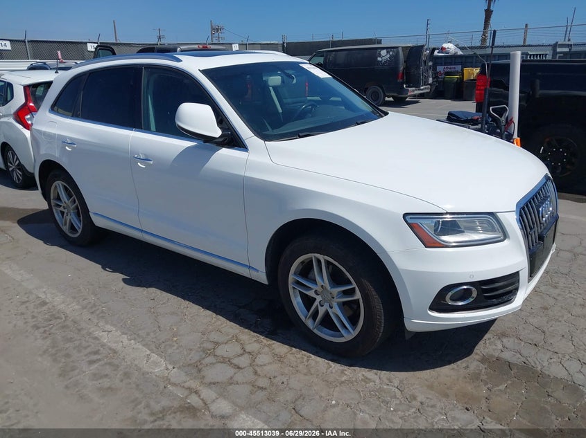 2016 Audi Q5 VIN WA1L2AFP0GA151839 IAAI salvage auction — FRONT END, Salvage Title, sold $3,050 on 2026-07-22 (photo 1)