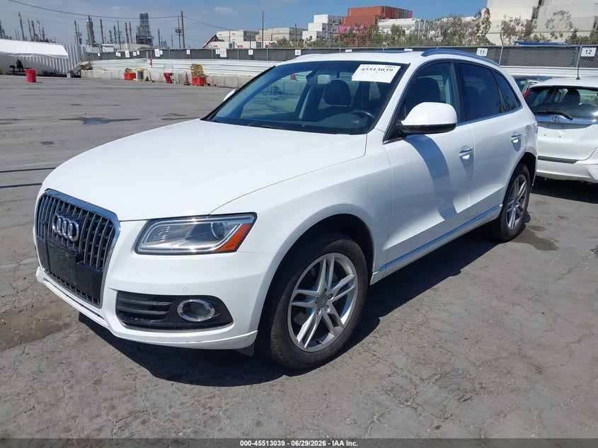 2016 Audi Q5 VIN WA1L2AFP0GA151839 IAAI salvage auction — FRONT END, Salvage Title, sold $3,050 on 2026-07-22 (photo 2)
