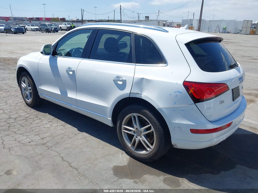 2016 Audi Q5 VIN WA1L2AFP0GA151839 IAAI salvage auction — FRONT END, Salvage Title, sold $3,050 on 2026-07-22 (photo 3)