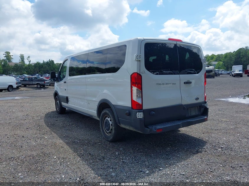 2018 Ford Transit-350 VIN 1FBZX2ZM0JKB52889 IAAI salvage auction — NORMAL WEAR, SF97 (Virginia), sold $17,000 on 2026-07-31 (photo 3)