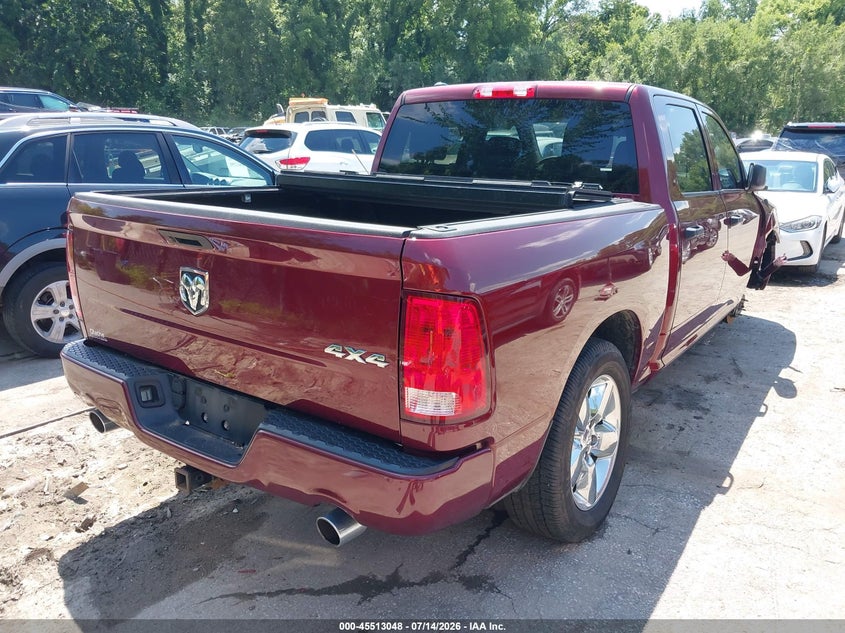 2019 Ram 1500 VIN 1C6RR7KT4KS523761 IAAI salvage auction — RIGHT SIDE, Salvage (Kansas), sold $7,800 on 2026-09-02 (photo 4)