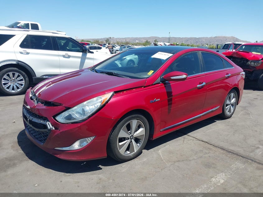 2012 Hyundai Sonata VIN KMHEC4A40CA057234 IAAI salvage auction — FRONT END, Salvage (Arizona), sold $600 on 2026-07-21 (photo 2)
