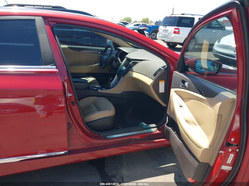 2012 Hyundai Sonata VIN KMHEC4A40CA057234 IAAI salvage auction — FRONT END, Salvage (Arizona), sold $600 on 2026-07-21 (photo 5)