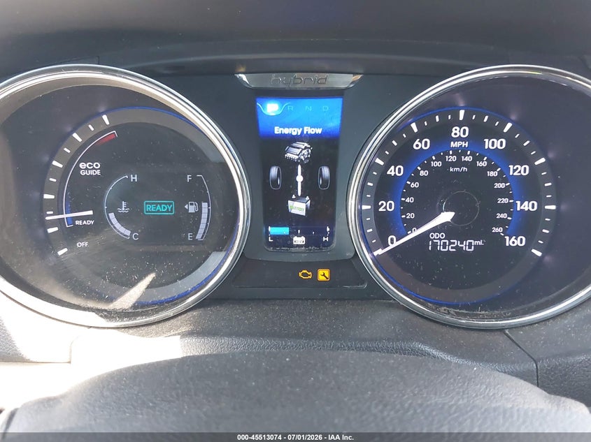 2012 Hyundai Sonata VIN KMHEC4A40CA057234 IAAI salvage auction — FRONT END, Salvage (Arizona), sold $600 on 2026-07-21 (photo 7)