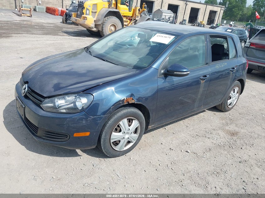 2013 Volkswagen Golf VIN WVWDB7AJ3DW140591 IAAI salvage auction — NORMAL WEAR, Clear (New York), sold $475 on 2026-07-30 (photo 2)