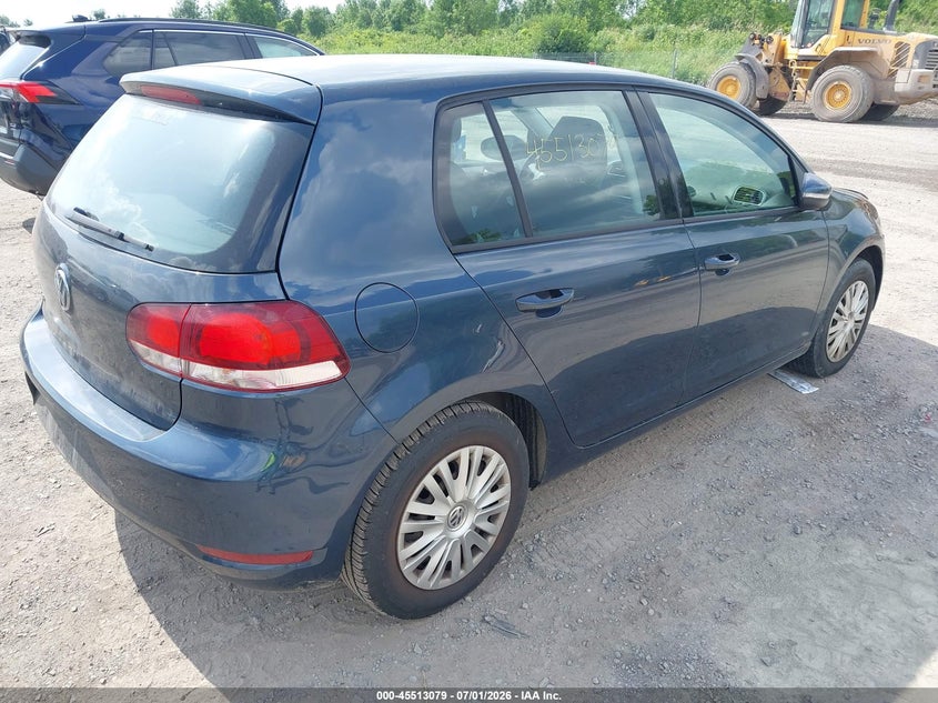 2013 Volkswagen Golf VIN WVWDB7AJ3DW140591 IAAI salvage auction — NORMAL WEAR, Clear (New York), sold $475 on 2026-07-30 (photo 4)