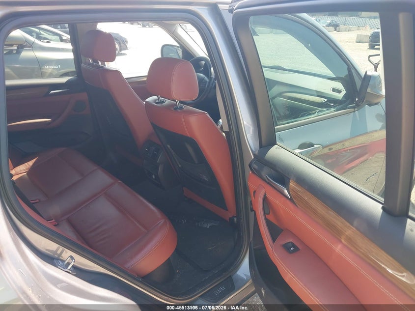 2013 BMW X3 VIN 5UXWX9C53D0A32210 IAAI salvage auction — NORMAL WEAR, Clear (Indiana), sold $600 on 2026-07-21 (photo 8)