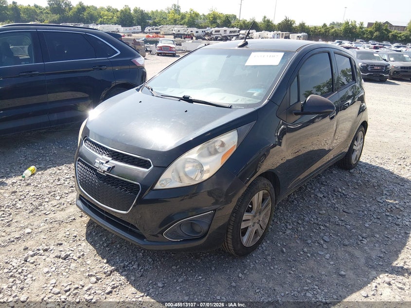 2014 Chevrolet Spark VIN KL8CD6S97EC571676 IAAI salvage auction — NORMAL WEAR, Clear (Tennessee), sold $350 on 2026-07-30 (photo 6)