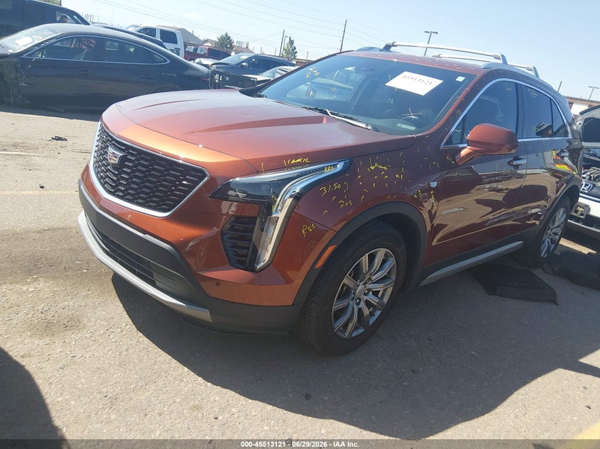 2019 Cadillac Xt4 VIN 1GYFZDR48KF195305 IAAI salvage auction — HAIL, Salvage Title, sold $8,050 on 2026-08-11 (photo 2)