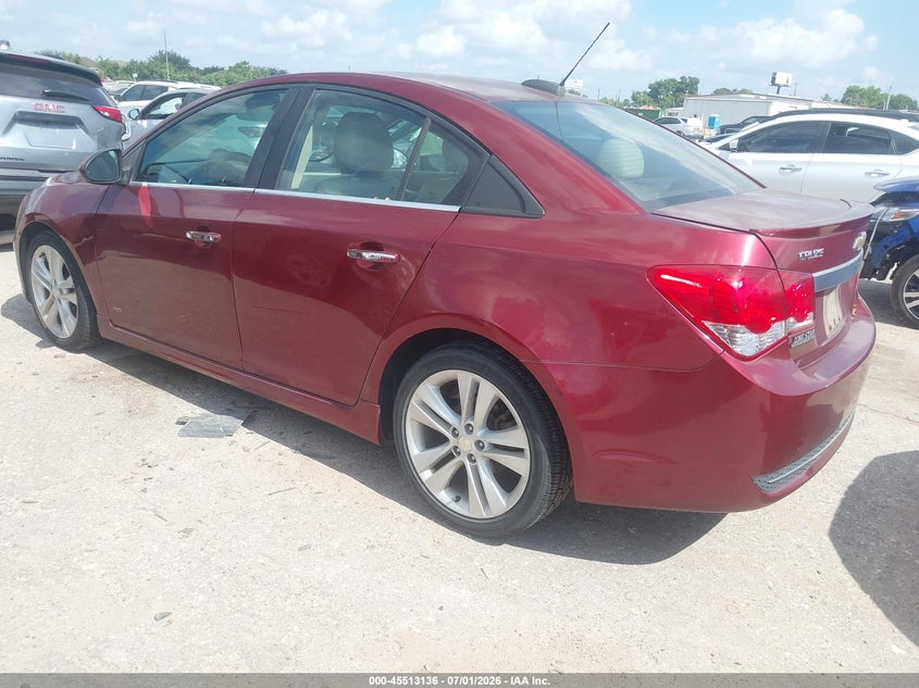 2015 Chevrolet Cruze VIN 1G1PG5SB6F7232729 IAAI salvage auction — SIDE, Salvage Title, sold $825 on 2026-07-12 (photo 3)
