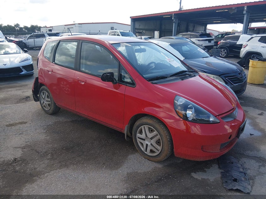 2008 Honda Fit VIN JHMGD37498S058832 IAAI salvage auction — ALL OVER, Salvage (Louisiana), sold $225 on 2026-07-18 (photo 1)