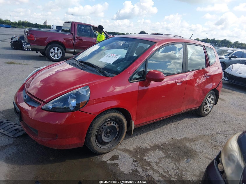 2008 Honda Fit VIN JHMGD37498S058832 IAAI salvage auction — ALL OVER, Salvage (Louisiana), sold $225 on 2026-07-18 (photo 2)