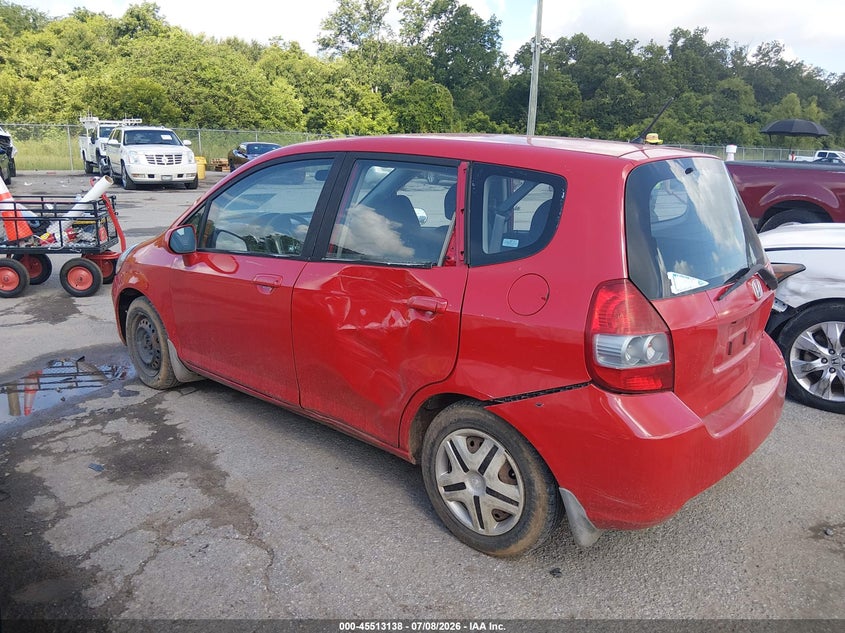 2008 Honda Fit VIN JHMGD37498S058832 IAAI salvage auction — ALL OVER, Salvage (Louisiana), sold $225 on 2026-07-18 (photo 3)