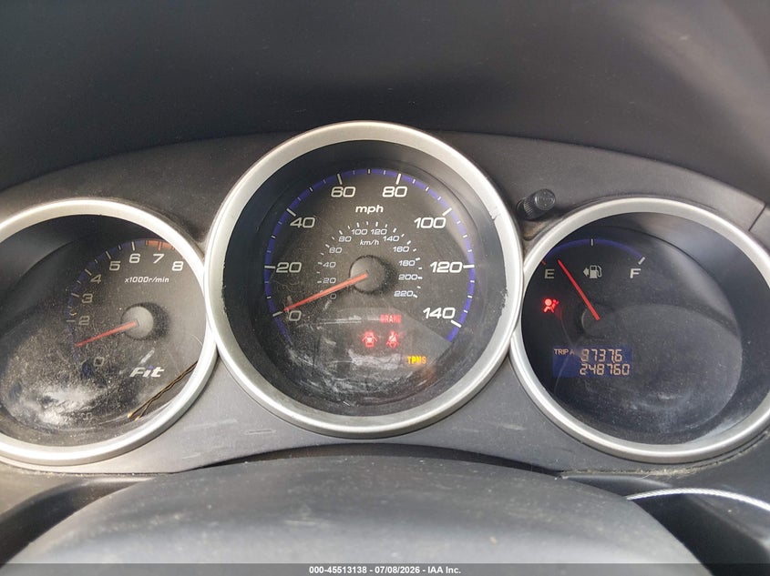 2008 Honda Fit VIN JHMGD37498S058832 IAAI salvage auction — ALL OVER, Salvage (Louisiana), sold $225 on 2026-07-18 (photo 7)