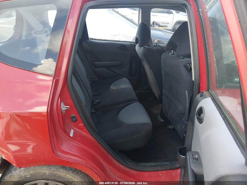 2008 Honda Fit VIN JHMGD37498S058832 IAAI salvage auction — ALL OVER, Salvage (Louisiana), sold $225 on 2026-07-18 (photo 8)