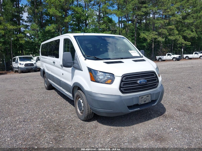 2018 Ford Transit-350 VIN 1FBZX2ZM3JKB42678 IAAI salvage auction — LEFT REAR, SF97 (Virginia), sold $18,200 on 2026-07-31 (photo 1)
