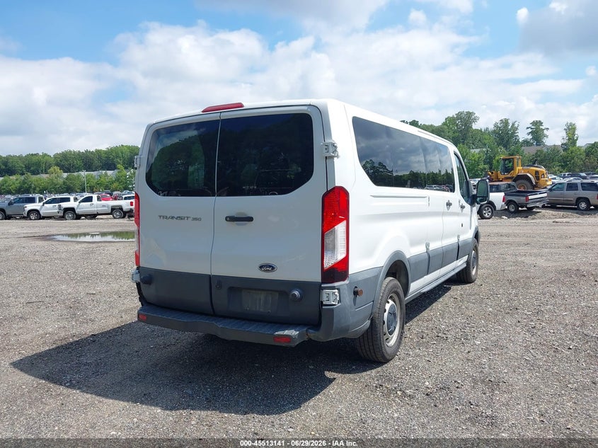 2018 Ford Transit-350 VIN 1FBZX2ZM3JKB42678 IAAI salvage auction — LEFT REAR, SF97 (Virginia), sold $18,200 on 2026-07-31 (photo 4)