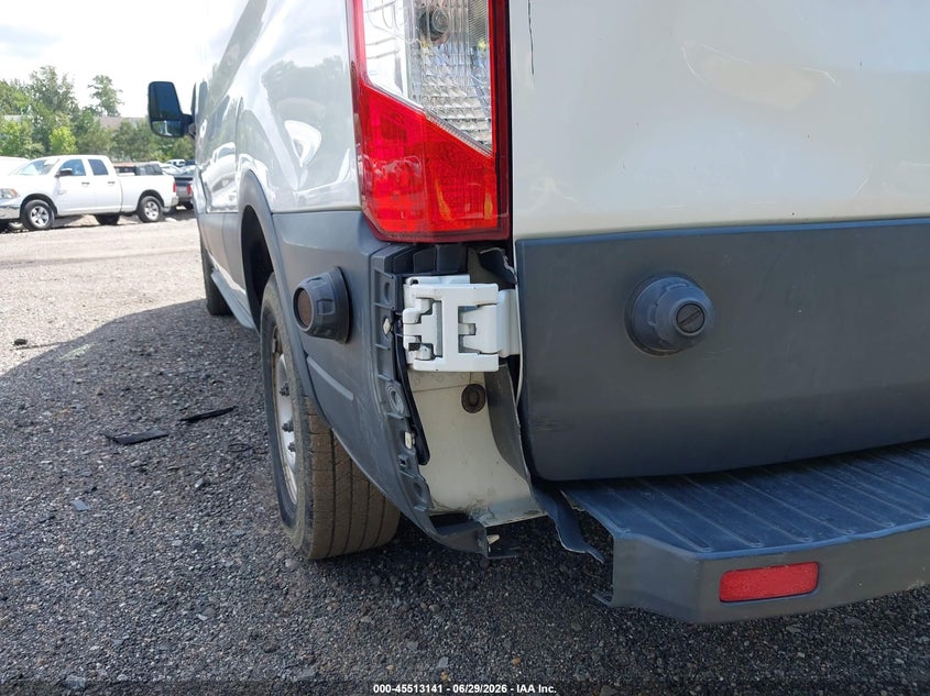 2018 Ford Transit-350 VIN 1FBZX2ZM3JKB42678 IAAI salvage auction — LEFT REAR, SF97 (Virginia), sold $18,200 on 2026-07-31 (photo 6)