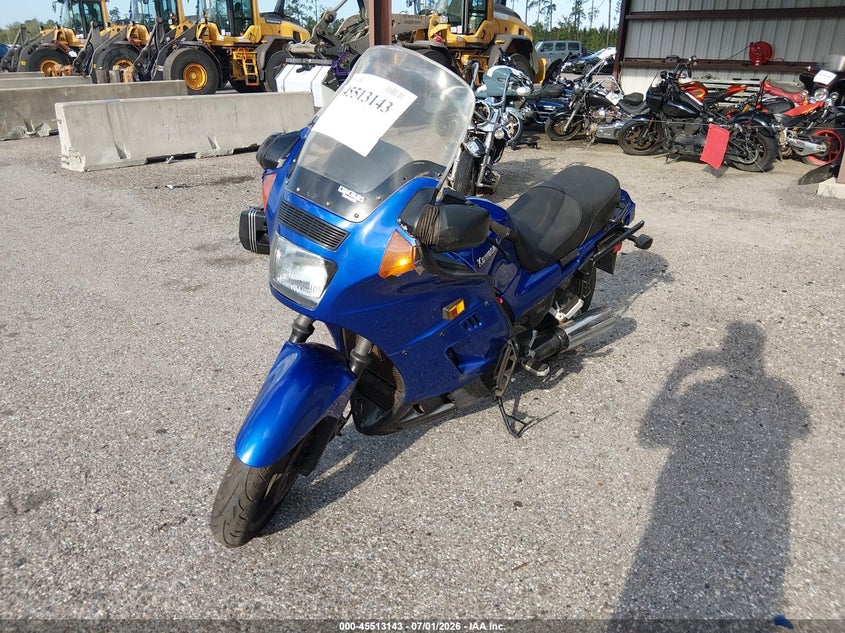 2001 Kawasaki Zg1000 VIN JKAZGCA131B516221 IAAI salvage auction — NORMAL WEAR, Clear (Florida), sold $350 on 2026-07-07 (photo 2)