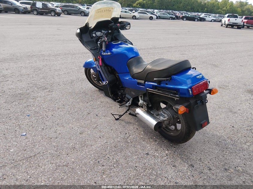 2001 Kawasaki Zg1000 VIN JKAZGCA131B516221 IAAI salvage auction — NORMAL WEAR, Clear (Florida), sold $350 on 2026-07-07 (photo 3)