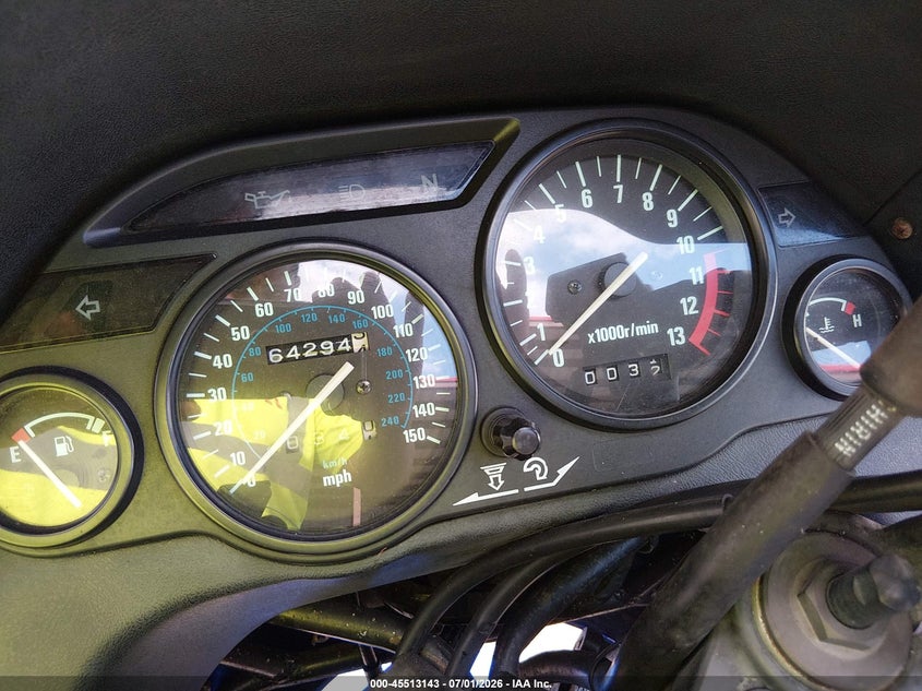 2001 Kawasaki Zg1000 VIN JKAZGCA131B516221 IAAI salvage auction — NORMAL WEAR, Clear (Florida), sold $350 on 2026-07-07 (photo 7)