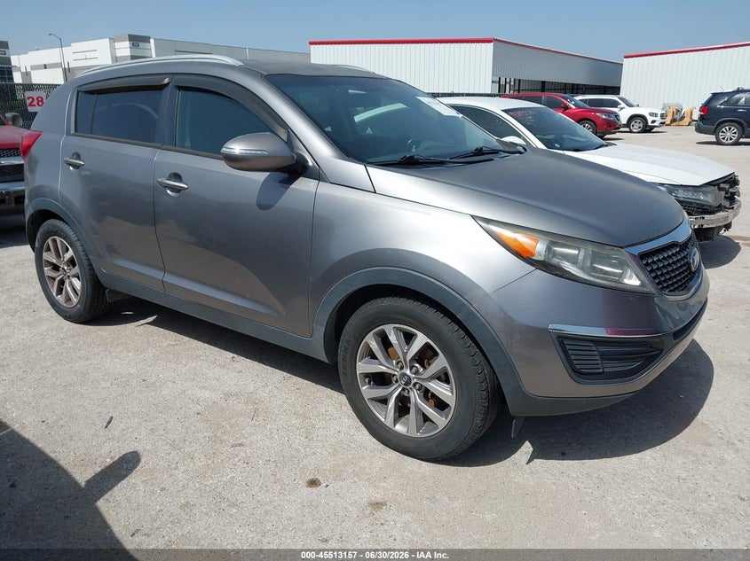 2015 Kia Sportage VIN KNDPB3ACXF7744062 IAAI salvage auction — NORMAL WEAR, Clear (Louisiana), sold $2,150 on 2026-07-28 (photo 1)
