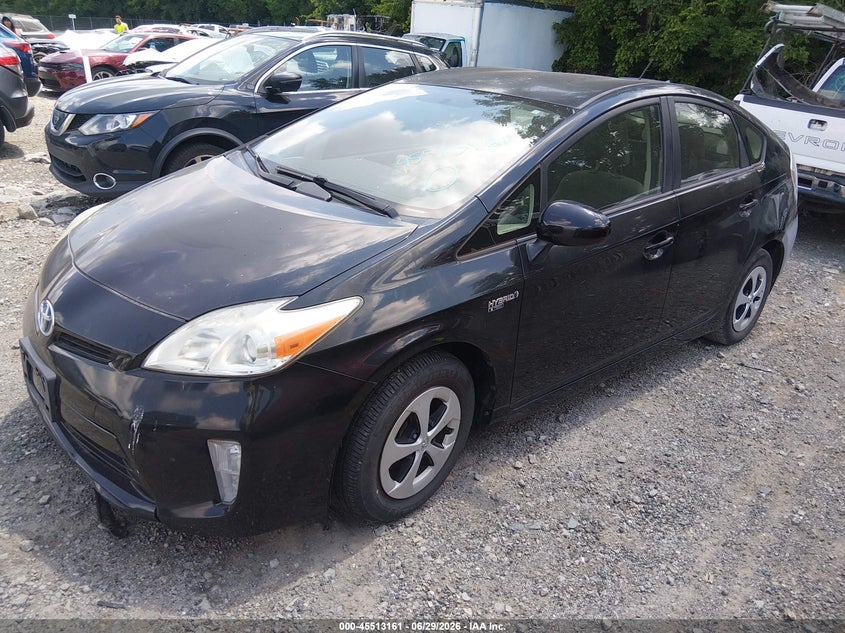 2014 Toyota Prius VIN JTDKN3DU5E0356668 IAAI salvage auction — NORMAL WEAR, Clear (Tennessee), sold $4,500 on 2026-07-09 (photo 2)