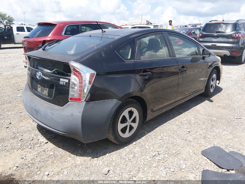 2014 Toyota Prius VIN JTDKN3DU5E0356668 IAAI salvage auction — NORMAL WEAR, Clear (Tennessee), sold $4,500 on 2026-07-09 (photo 4)