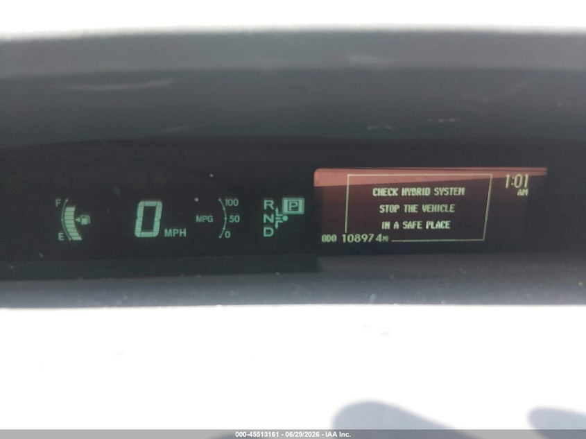 2014 Toyota Prius VIN JTDKN3DU5E0356668 IAAI salvage auction — NORMAL WEAR, Clear (Tennessee), sold $4,500 on 2026-07-09 (photo 7)