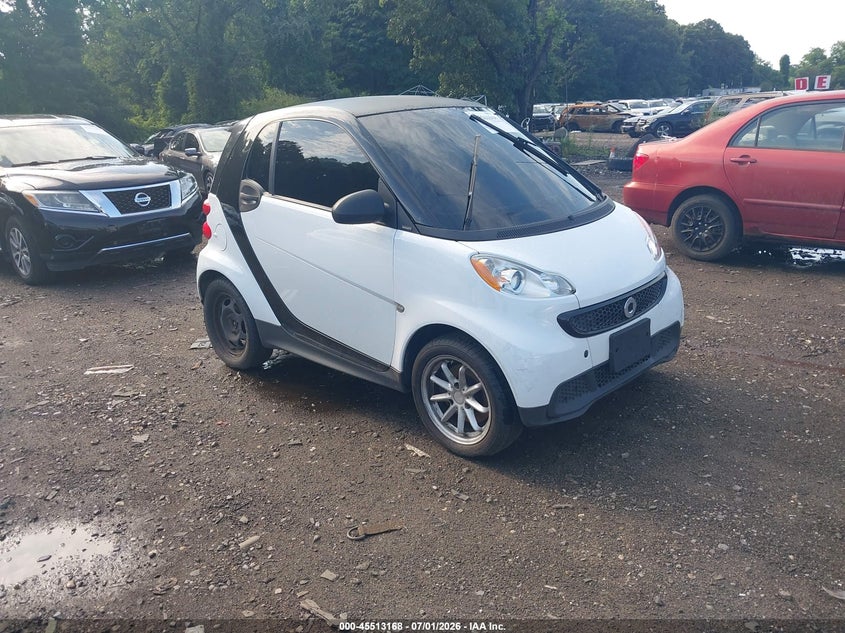 2013 Smart Fortwo VIN WMEEJ3BA7DK695406 IAAI salvage auction — NORMAL WEAR, Clear (Florida), sold $500 on 2026-07-07 (photo 1)