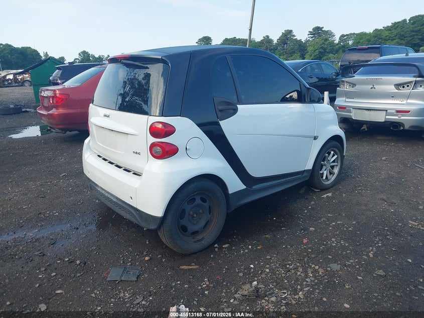 2013 Smart Fortwo VIN WMEEJ3BA7DK695406 IAAI salvage auction — NORMAL WEAR, Clear (Florida), sold $500 on 2026-07-07 (photo 4)