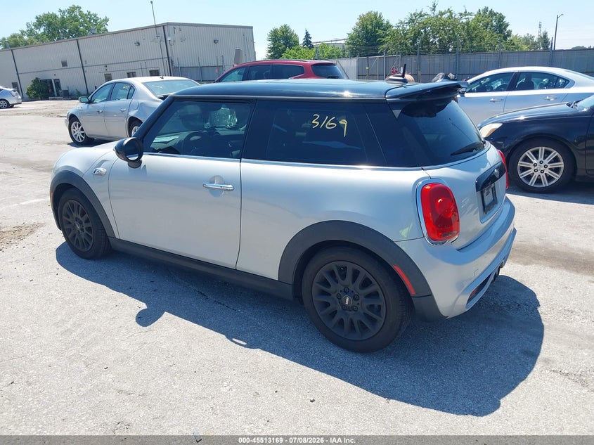 2015 Mini Hard top VIN WMWXP7C53F2A39818 IAAI salvage auction — HAIL, Salvage (Illinois), sold $2,000 on 2026-09-12 (photo 3)