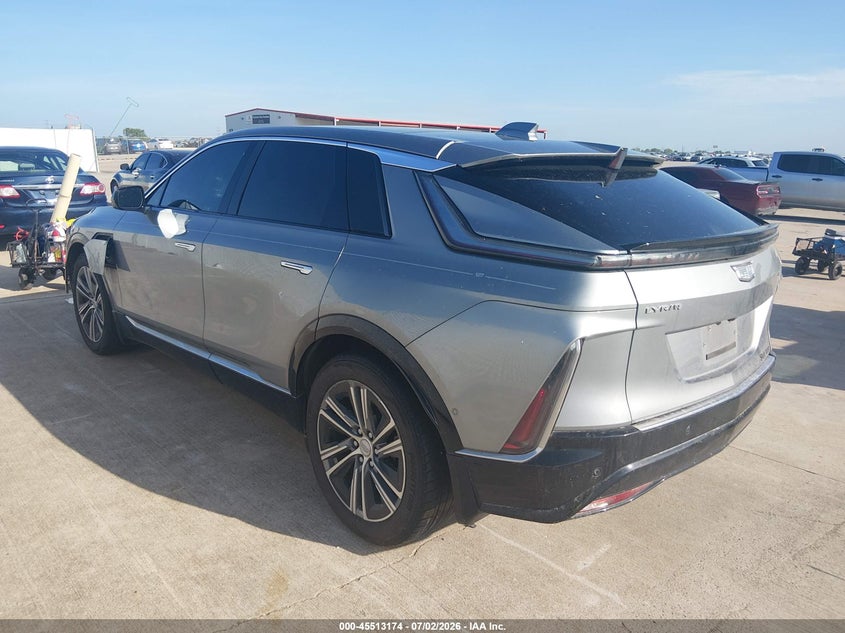 2024 Cadillac Lyriq VIN 1GYKPRRK9RZ113574 IAAI salvage auction — WATER/FLOOD, Salvage Title, sold $10,050 on 2026-08-20 (photo 3)