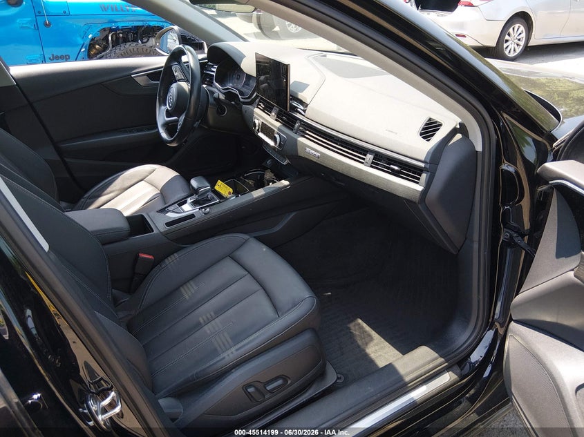 2021 Audi A4 VIN WAUABAF41MN010525 IAAI salvage auction — FRONT END, Salvage (Massachusetts), sold $9,900 on 2026-09-03 (photo 5)