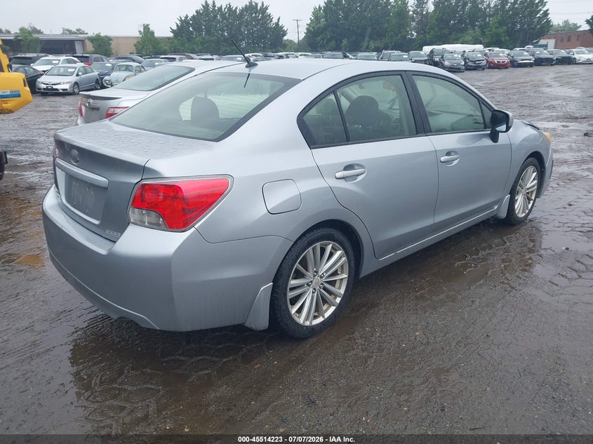 2013 Subaru Impreza VIN JF1GJAD60DH016924 IAAI salvage auction — FRONT END, Salvage (Rhode Island), sold $25 on 2026-07-28 (photo 4)