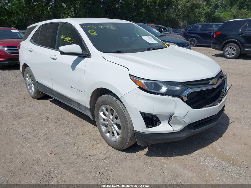2019 Chevrolet Equinox VIN 2GNAXKEV7K6287211 IAAI salvage auction — FRONT END, Salvage (Indiana), sold $2,800 on 2026-07-29 (photo 1)