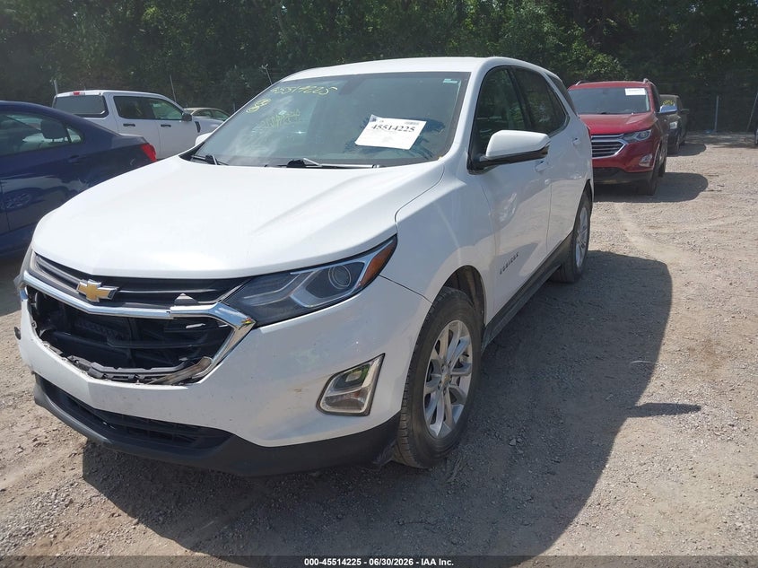 2019 Chevrolet Equinox VIN 2GNAXKEV7K6287211 IAAI salvage auction — FRONT END, Salvage (Indiana), sold $2,800 on 2026-07-29 (photo 2)