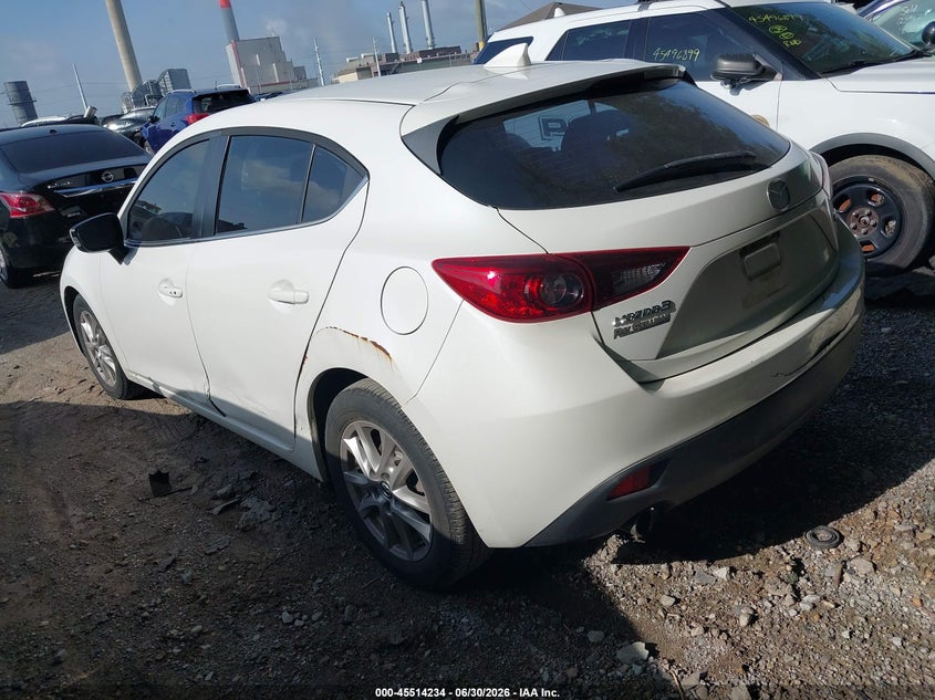 2016 Mazda 3 VIN JM1BM1M78G1306152 IAAI salvage auction — NORMAL WEAR, Clear (Indiana), sold $4,300 on 2026-07-15 (photo 3)