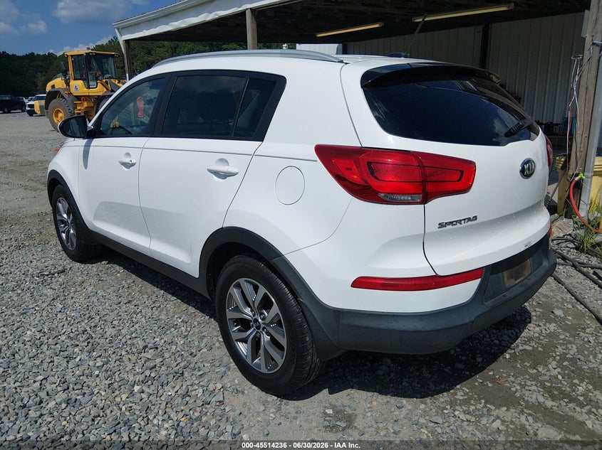 2016 Kia Sportage VIN KNDPB3AC8G7871197 IAAI salvage auction — FRONT END, Salvage Title, sold $1,650 on 2026-07-22 (photo 3)