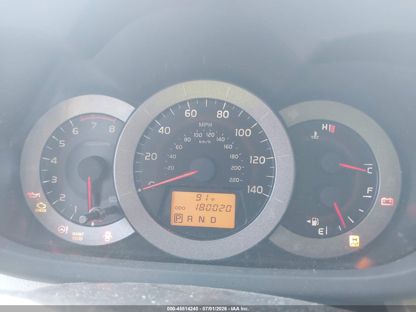 2009 Toyota Rav4 VIN JTMZF33V695005749 IAAI salvage auction — NORMAL WEAR, Clear (Tennessee), sold $2,000 on 2026-07-09 (photo 7)